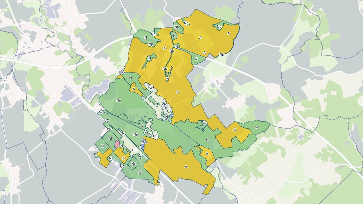 Aperçu cartographique de Clérey, centré sur la commune
