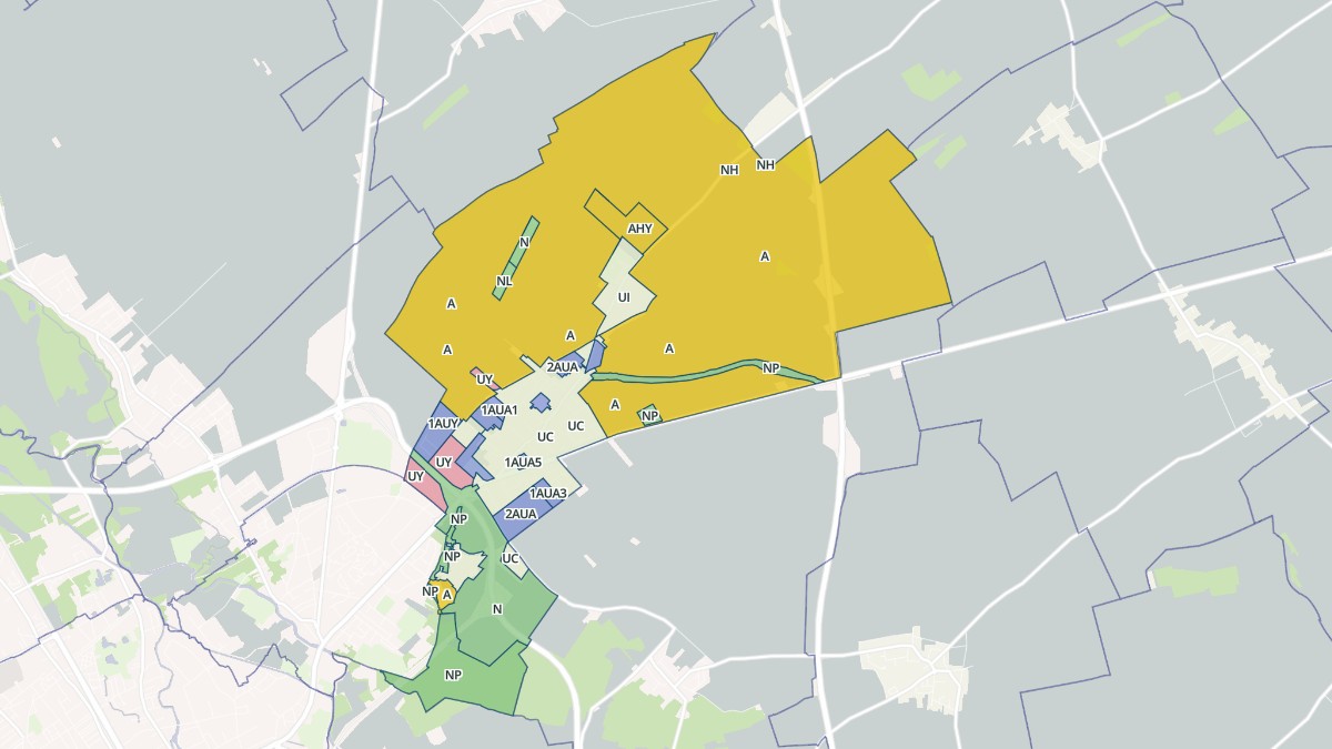 Aperçu cartographique de Creney-près-Troyes, centré sur la commune