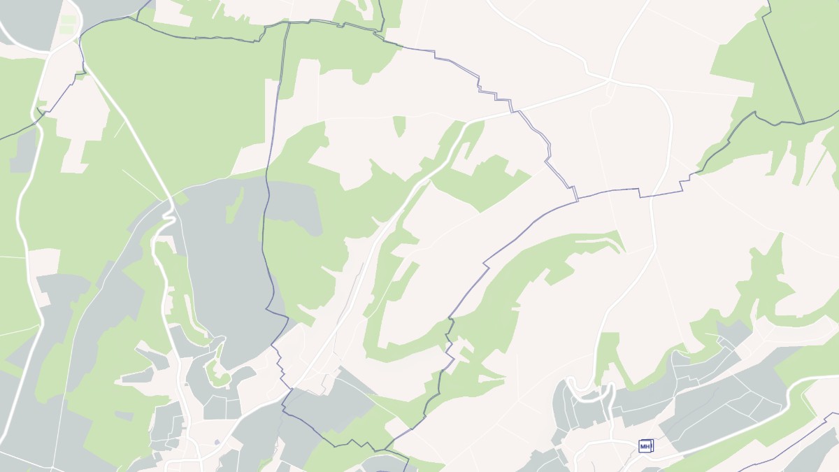 Aperçu cartographique de Engente, centré sur la commune