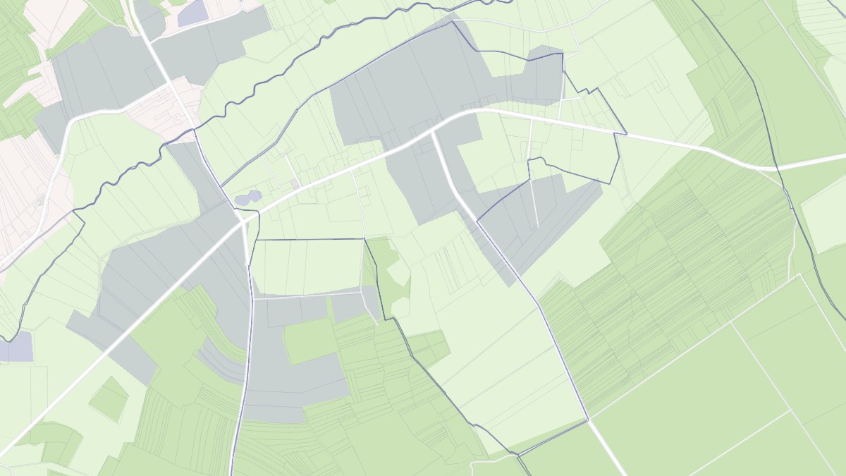 Aperçu cartographique de Les Granges, centré sur la commune