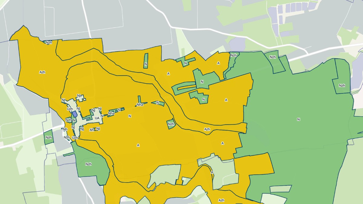 Aperçu cartographique de Juzanvigny, centré sur la commune