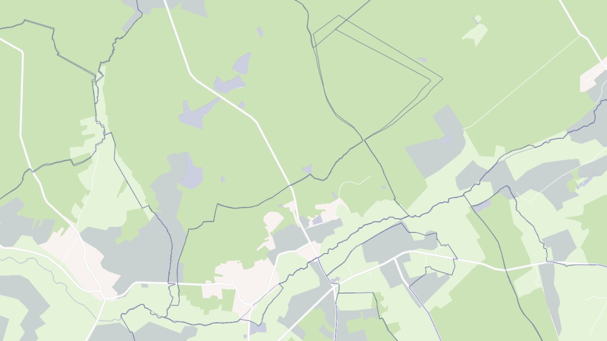 Aperçu cartographique de La Loge-Pomblin, centré sur la commune