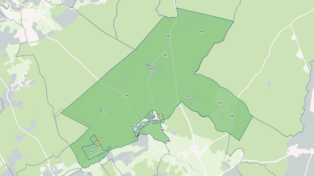 Aperçu cartographique de Les Loges-Margueron, centré sur la commune