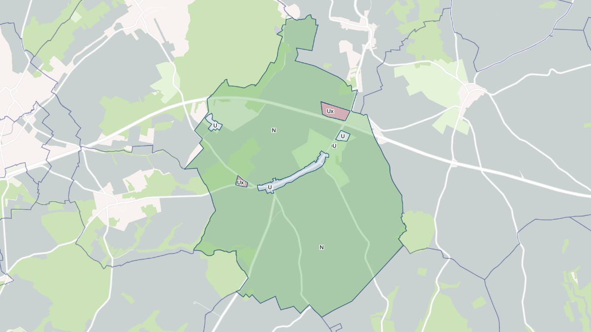Aperçu cartographique de Magnant, centré sur la commune