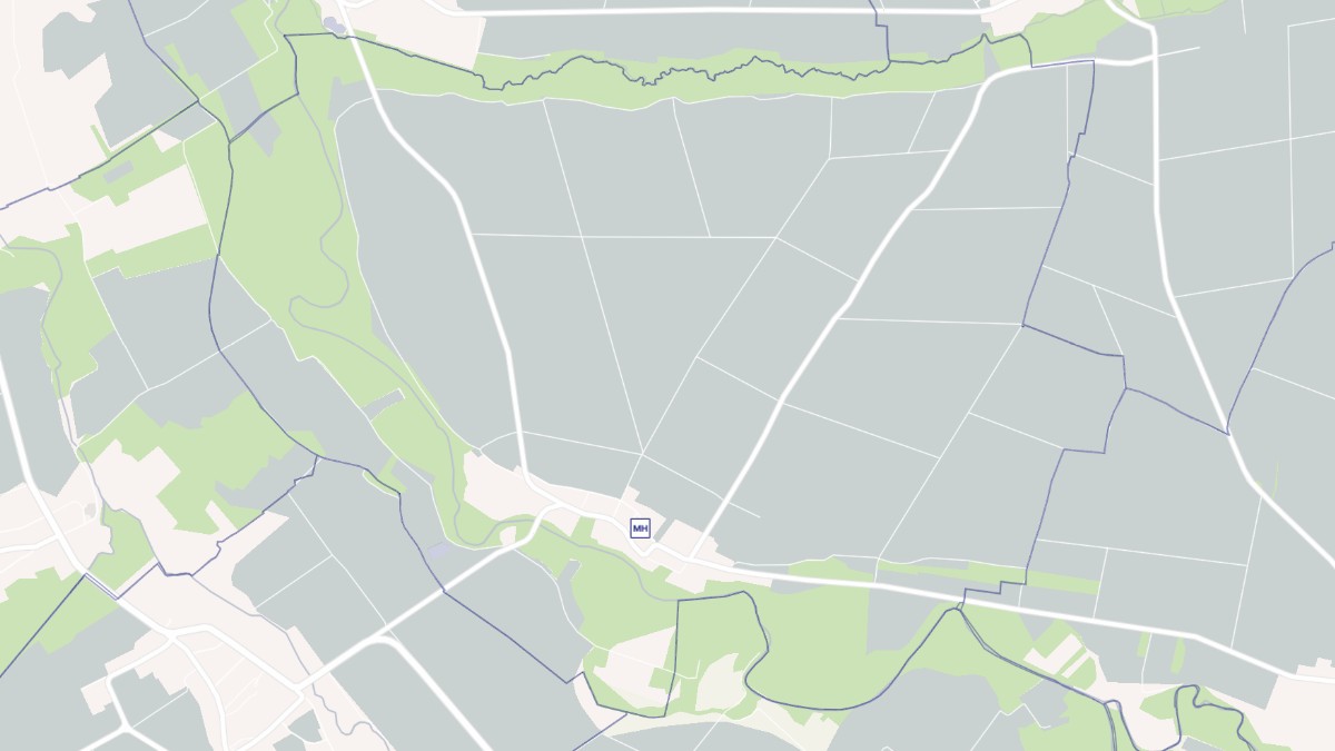Aperçu cartographique de Magnicourt, centré sur la commune