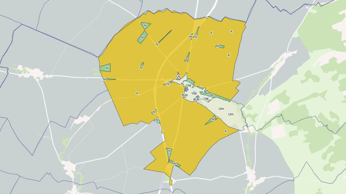 Aperçu cartographique de Mailly-le-Camp, centré sur la commune
