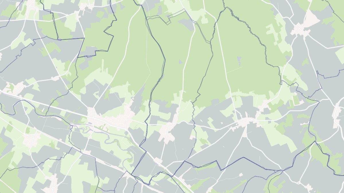 Aperçu cartographique de Marolles-sous-Lignières, centré sur la commune