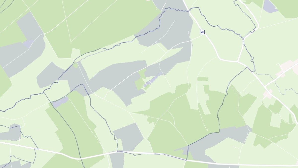 Aperçu cartographique de Metz-Robert, centré sur la commune