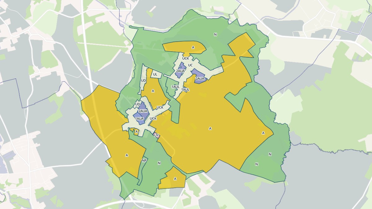 Aperçu cartographique de Montaulin, centré sur la commune