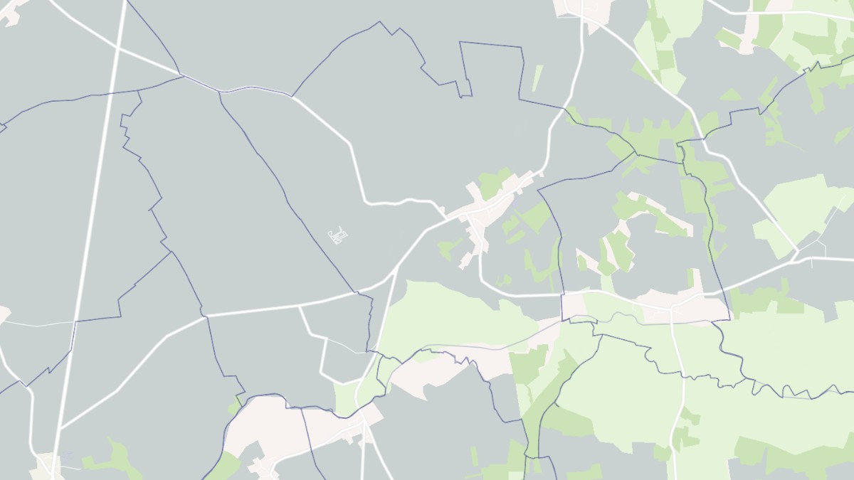 Aperçu cartographique de Montmorency-Beaufort, centré sur la commune
