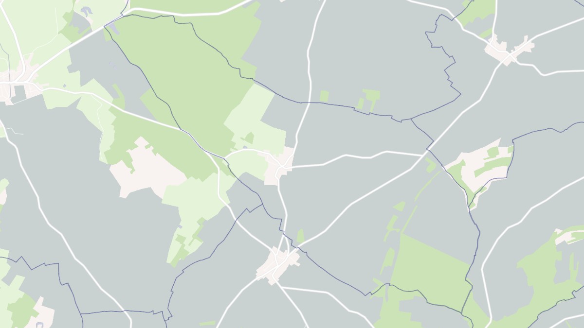 Aperçu cartographique de Praslin, centré sur la commune