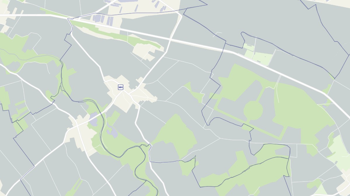 Aperçu cartographique de Précy-Saint-Martin, centré sur la commune