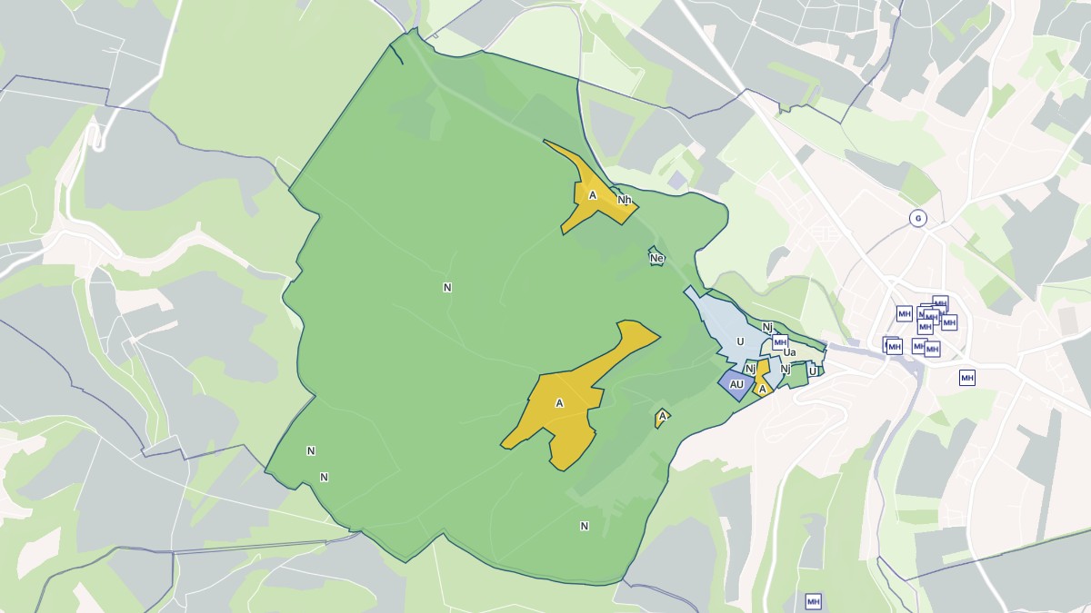Aperçu cartographique de Proverville, centré sur la commune