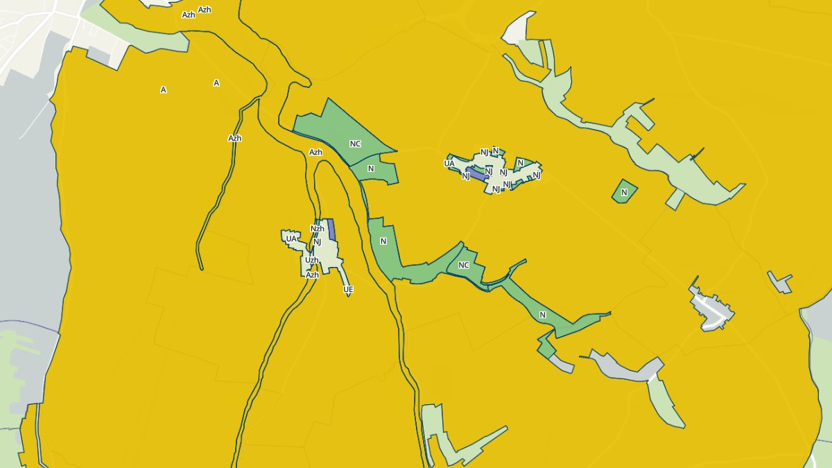 Aperçu cartographique de Puits-et-Nuisement, centré sur la commune