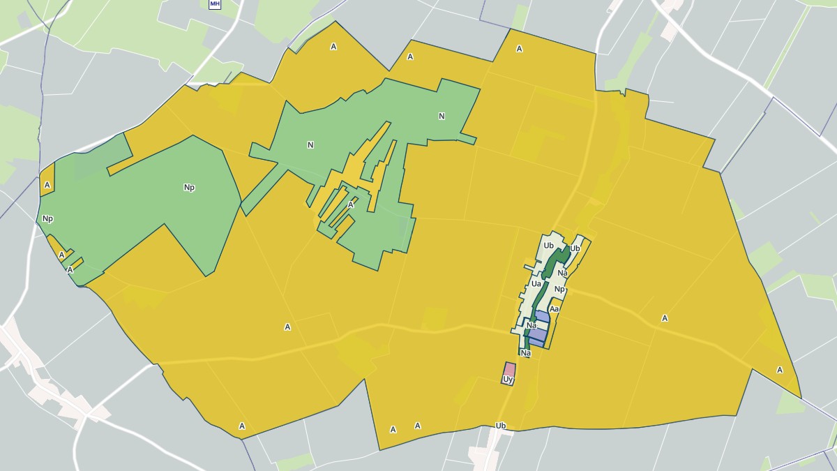Aperçu cartographique de Rigny-la-Nonneuse, centré sur la commune