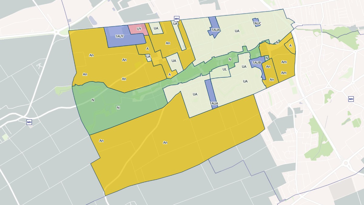 Aperçu cartographique de La Rivière-de-Corps, centré sur la commune