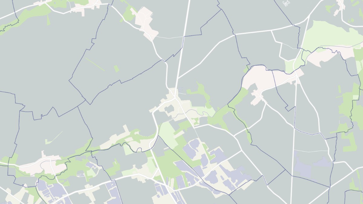 Aperçu cartographique de Rosnay-l'Hôpital, centré sur la commune