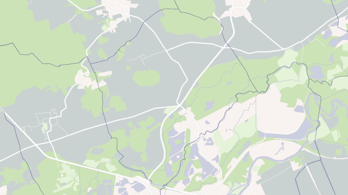 Aperçu cartographique de Saint-Nicolas-la-Chapelle, centré sur la commune