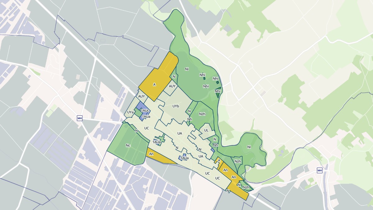 Aperçu cartographique de Saint-Parres-lès-Vaudes, centré sur la commune