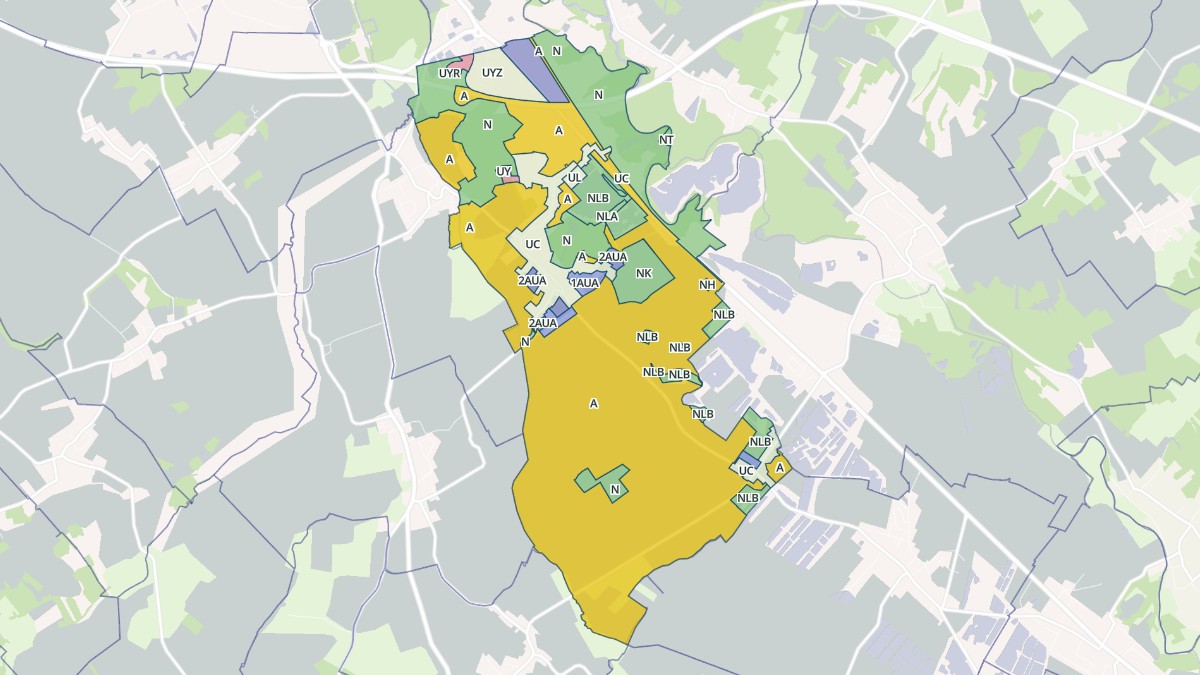 Aperçu cartographique de Saint-Thibault, centré sur la commune