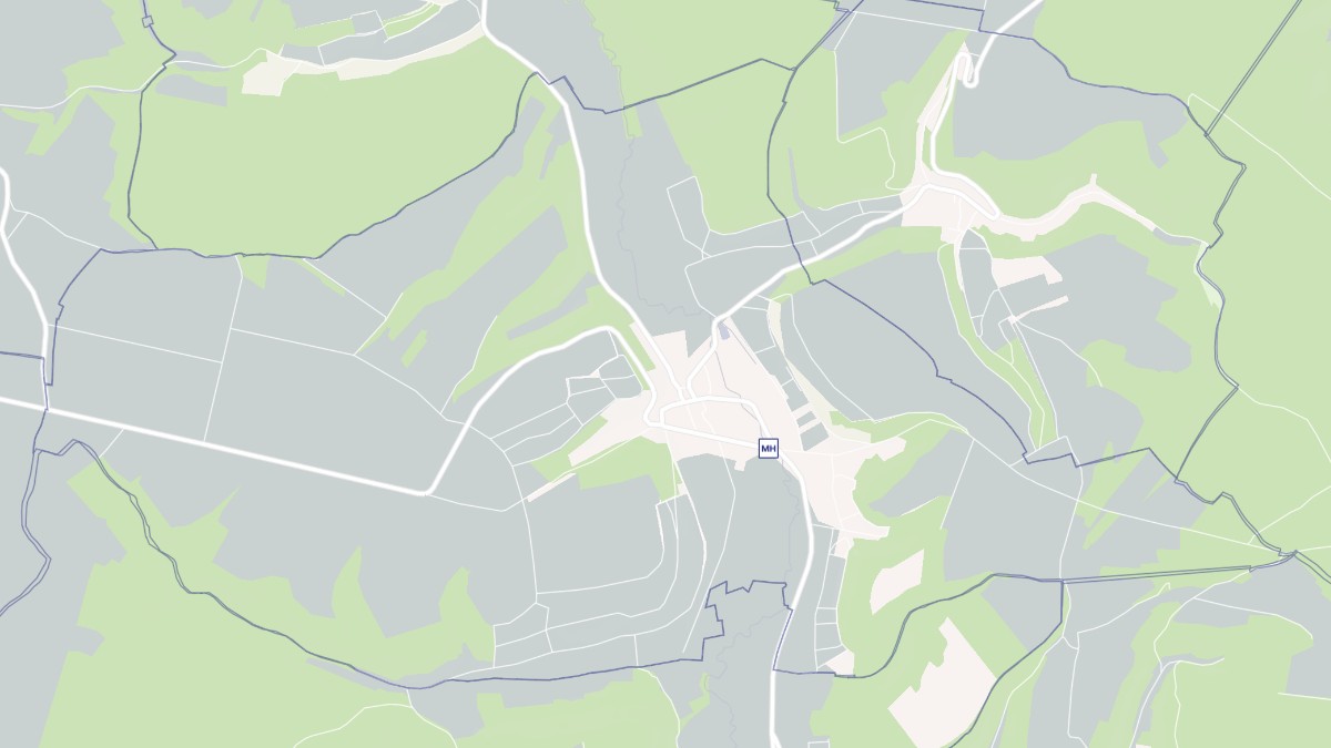 Aperçu cartographique de Spoy, centré sur la commune