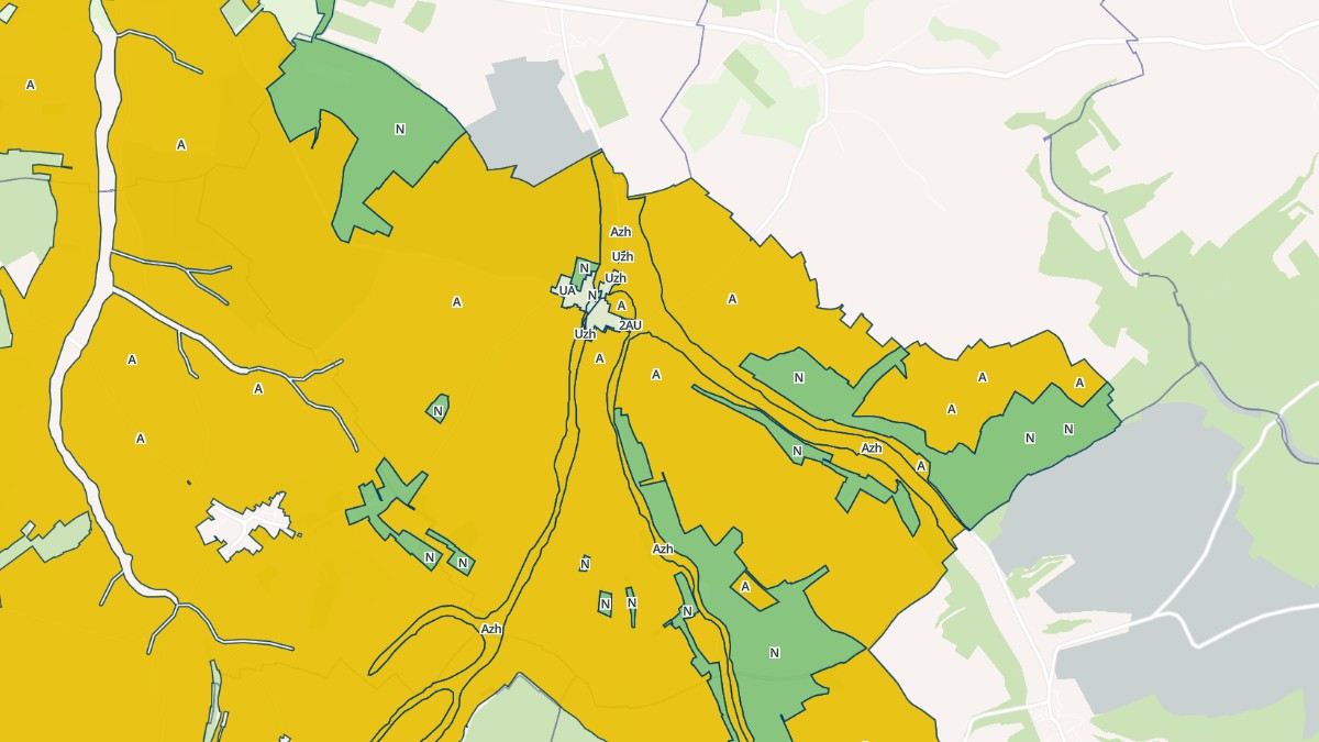Aperçu cartographique de Thil, centré sur la commune