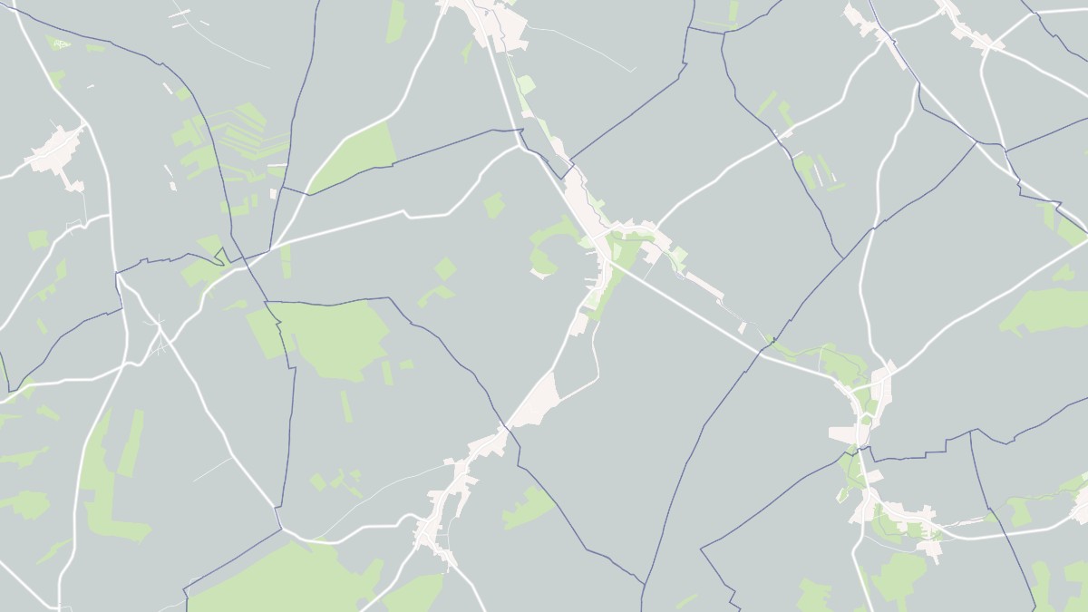 Aperçu cartographique de Trancault, centré sur la commune