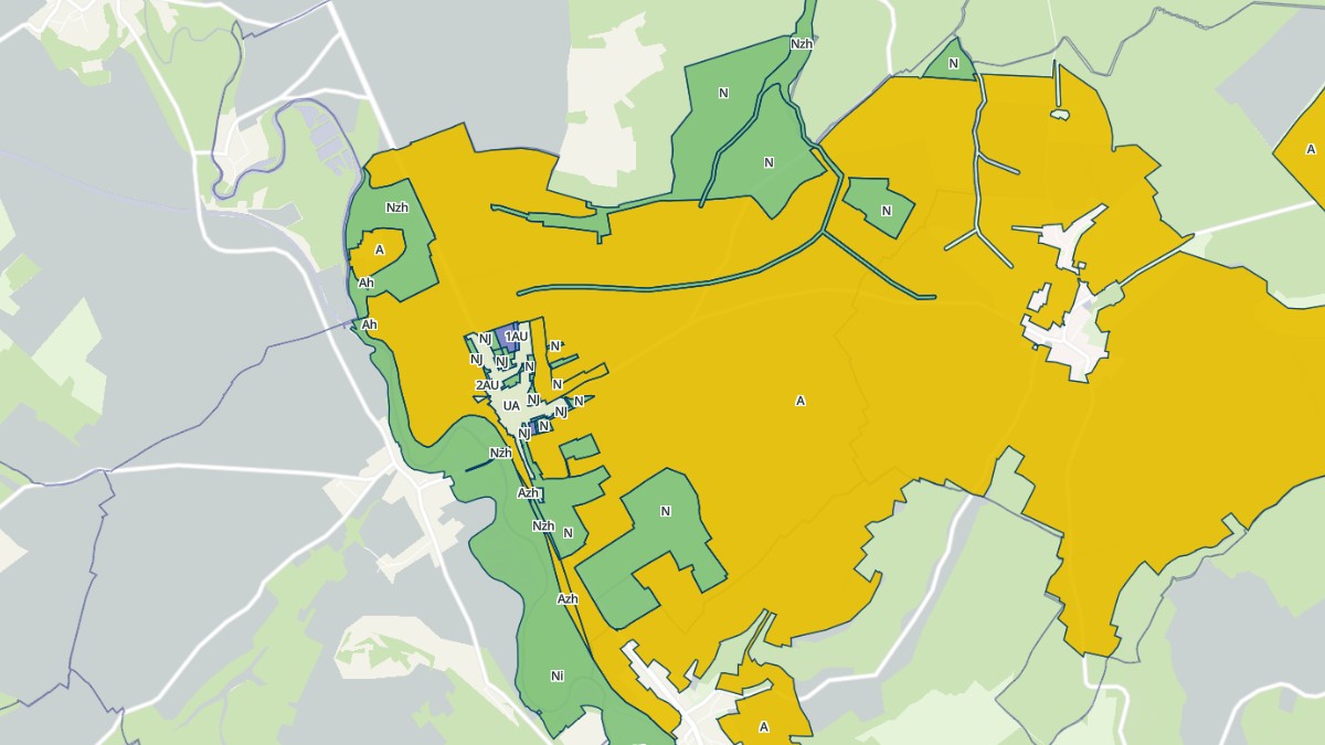 Aperçu cartographique de Trannes, centré sur la commune