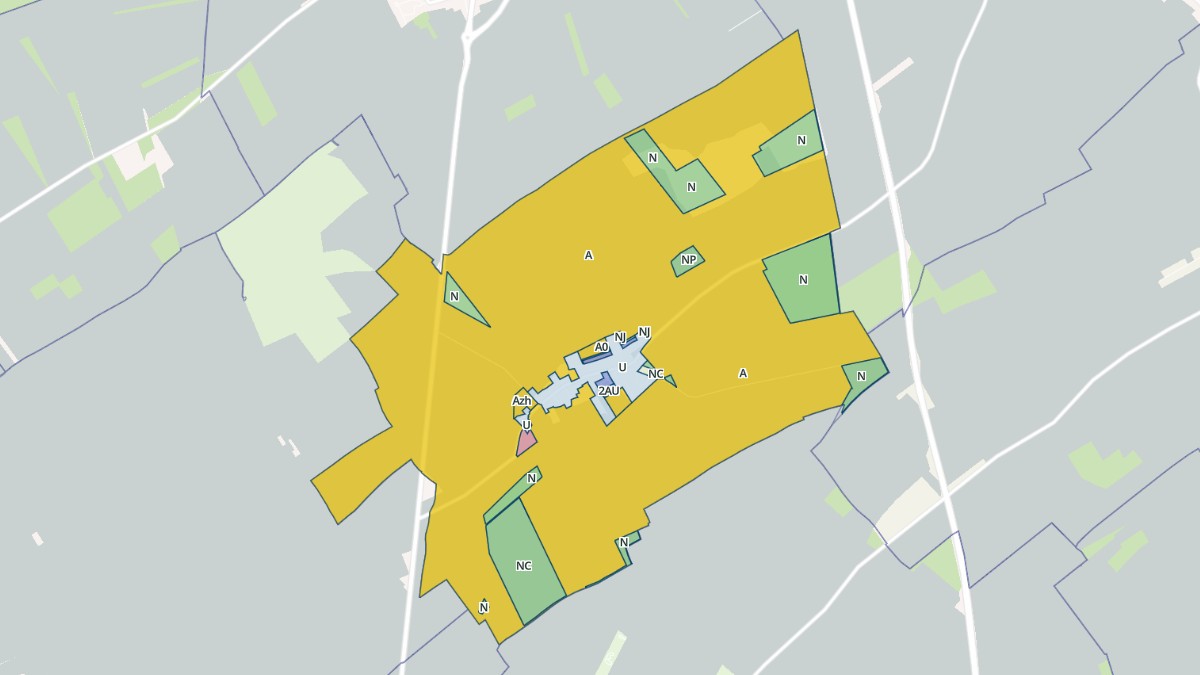 Aperçu cartographique de Vailly, centré sur la commune