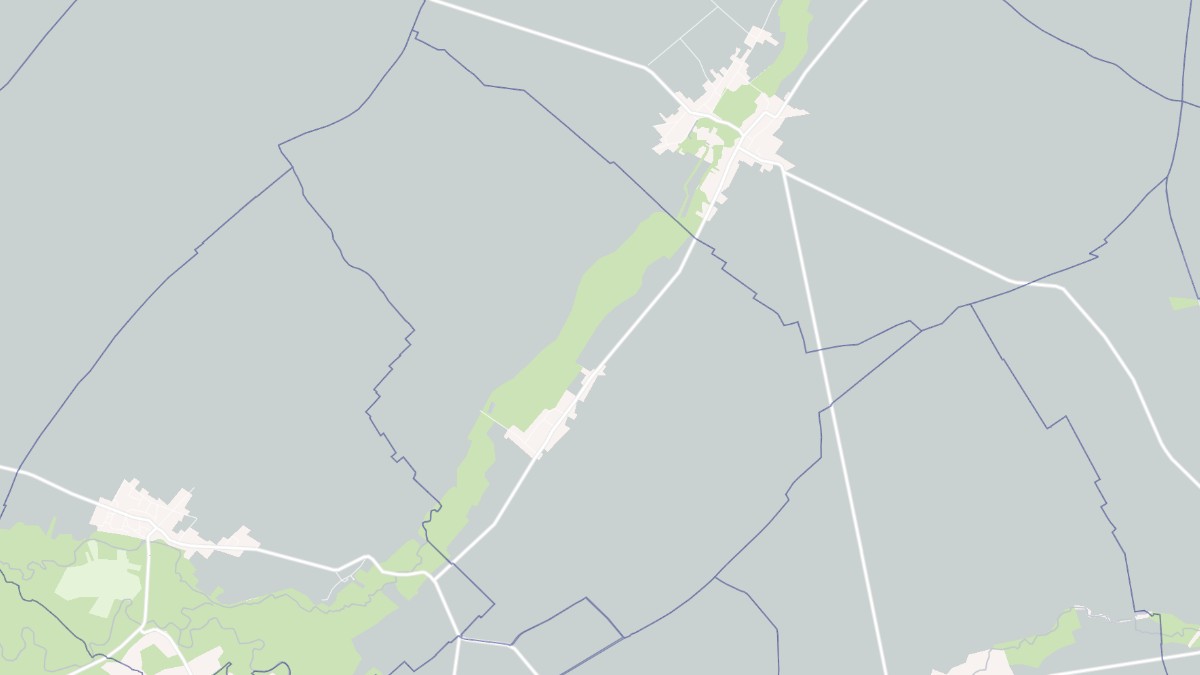 Aperçu cartographique de Vaucogne, centré sur la commune