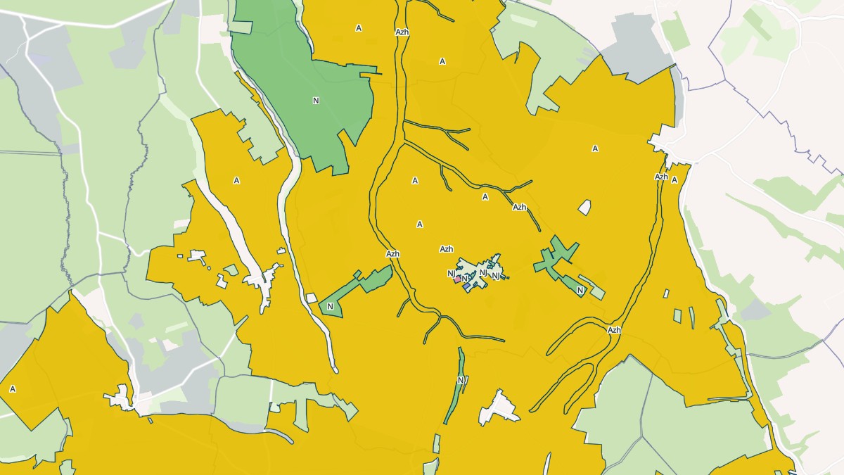 Aperçu cartographique de Ville-sur-Terre, centré sur la commune