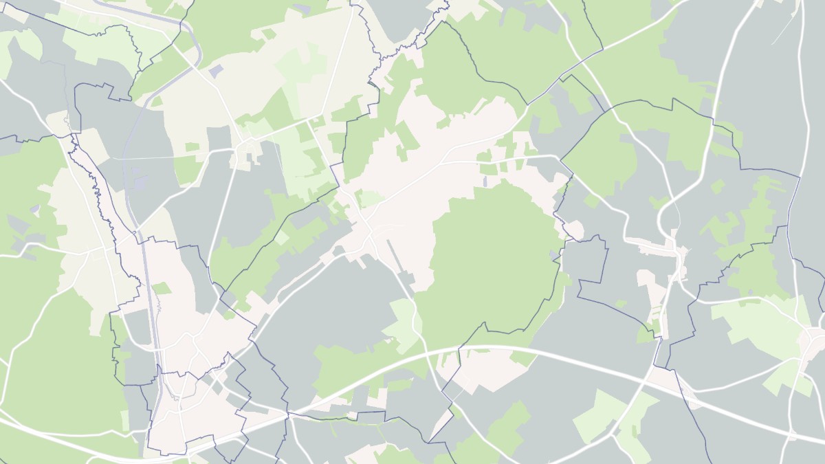 Aperçu cartographique de Villy-en-Trodes, centré sur la commune