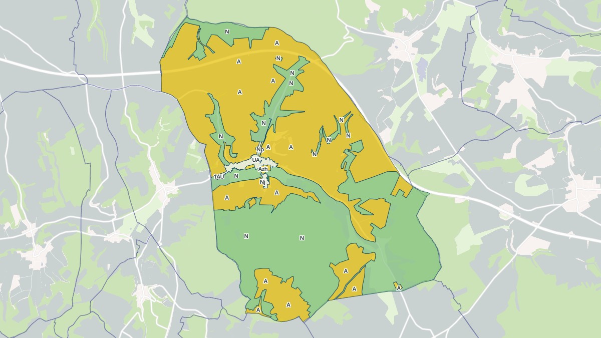 Aperçu cartographique de Vitry-le-Croisé, centré sur la commune