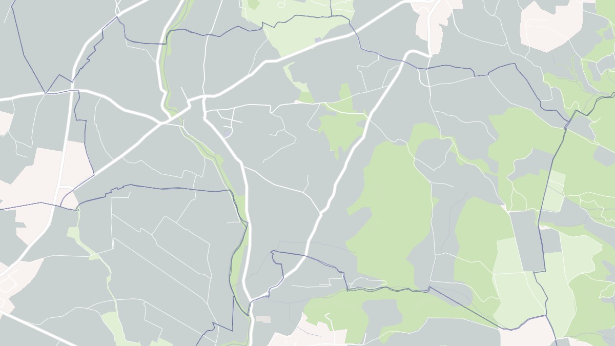 Aperçu cartographique de Bagnoles, centré sur la commune