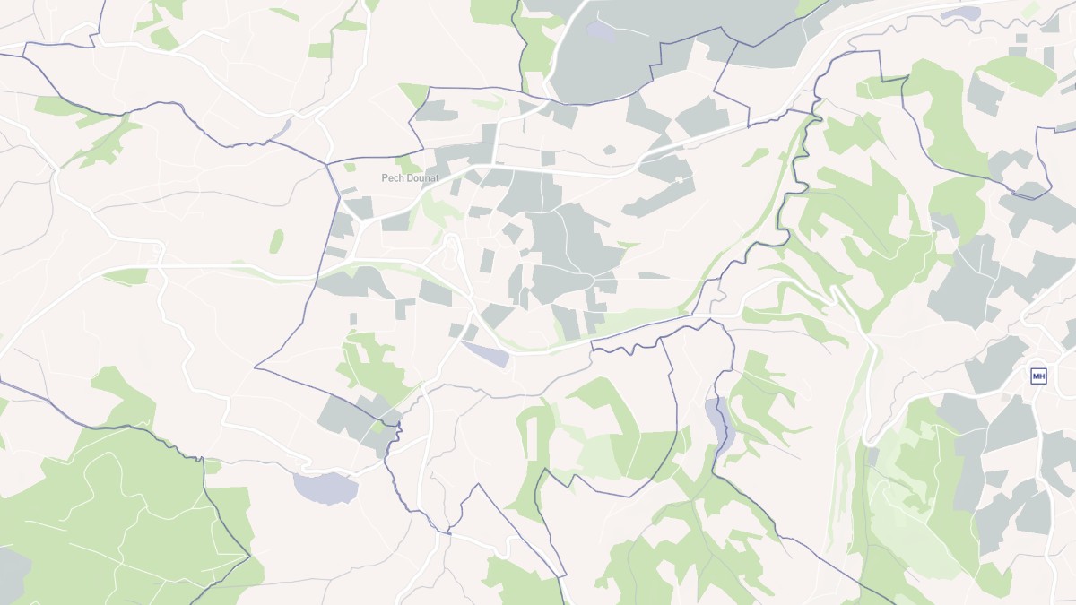 Aperçu cartographique de Bellegarde-du-Razès, centré sur la commune