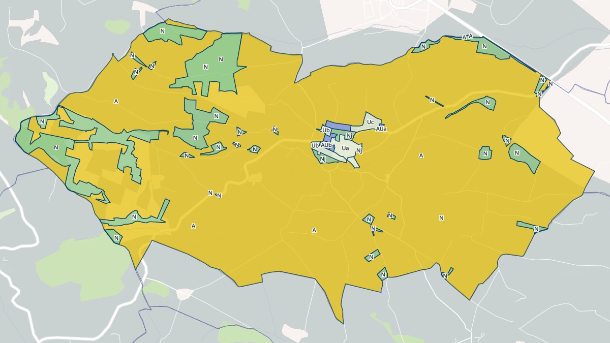Aperçu cartographique de Brézilhac, centré sur la commune
