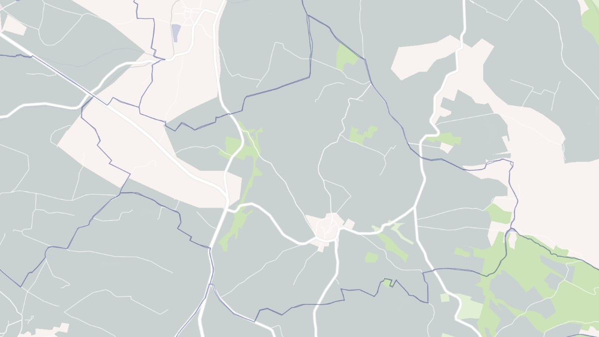 Aperçu cartographique de Cailhavel, centré sur la commune