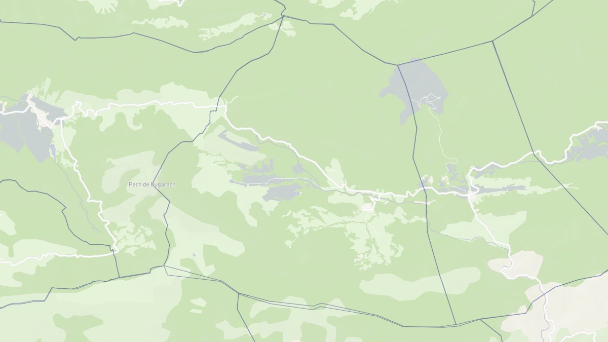 Aperçu cartographique de Camps-sur-l'Agly, centré sur la commune
