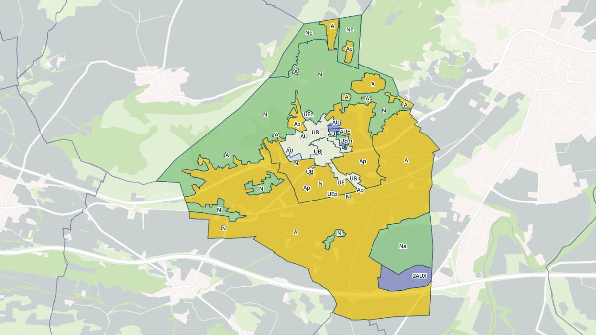Aperçu cartographique de Conilhac-Corbières, centré sur la commune