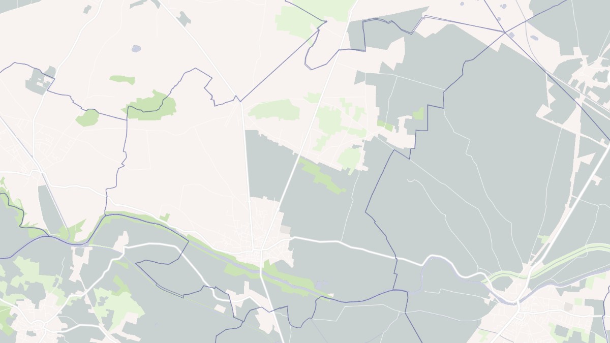 Aperçu cartographique de Cuxac-d'Aude, centré sur la commune