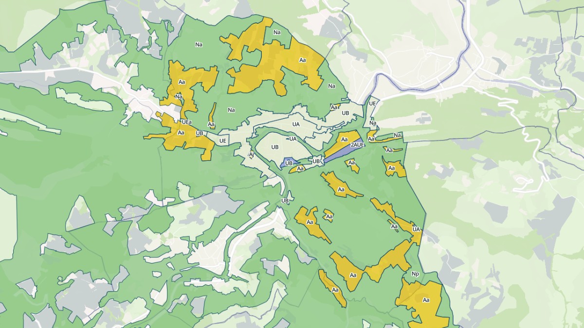 Aperçu cartographique de Espéraza, centré sur la commune
