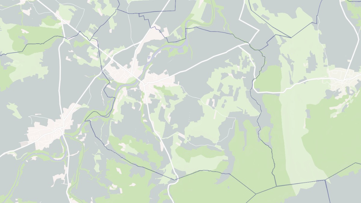 Aperçu cartographique de Ferrals-les-Corbières, centré sur la commune