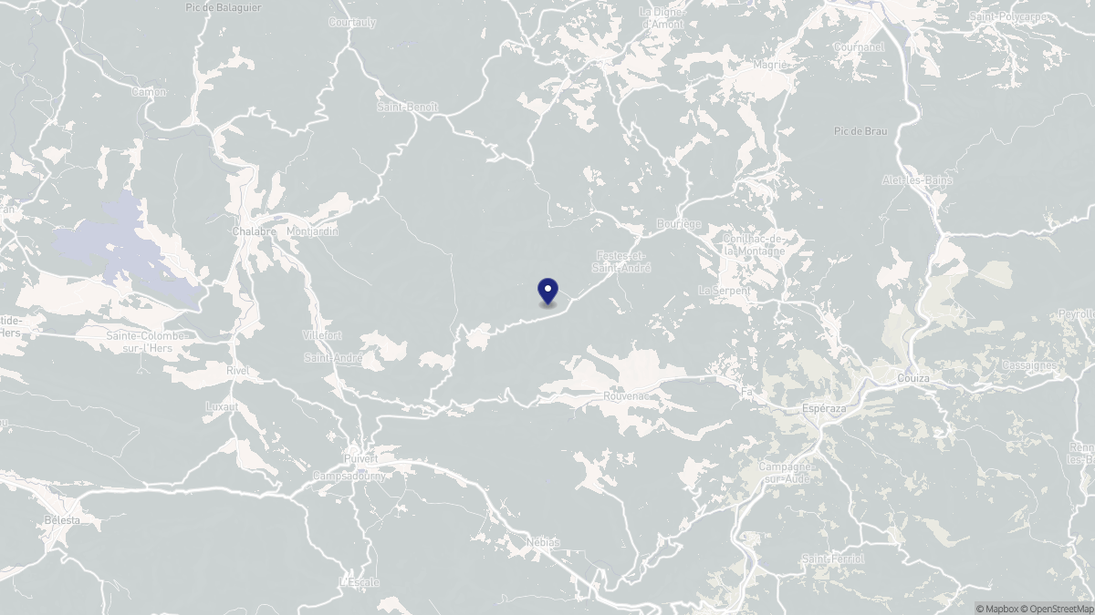 Aperçu cartographique de Festes-et-Saint-André, centré sur la commune