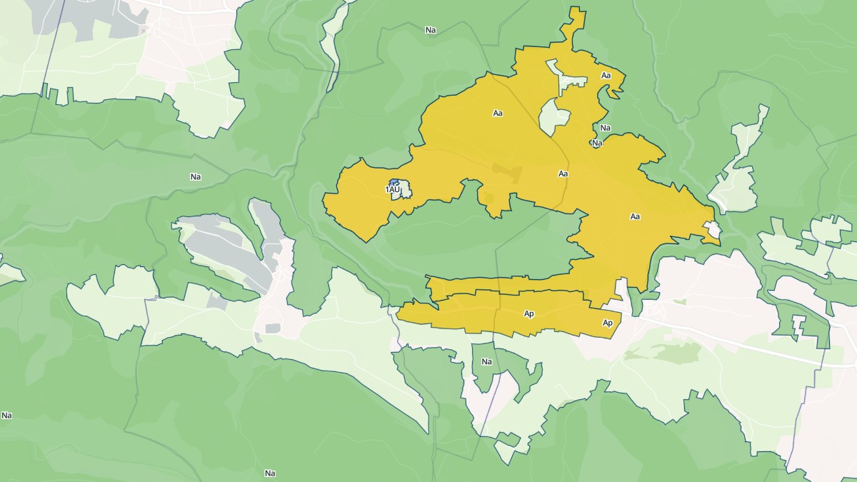 Aperçu cartographique de Galinagues, centré sur la commune