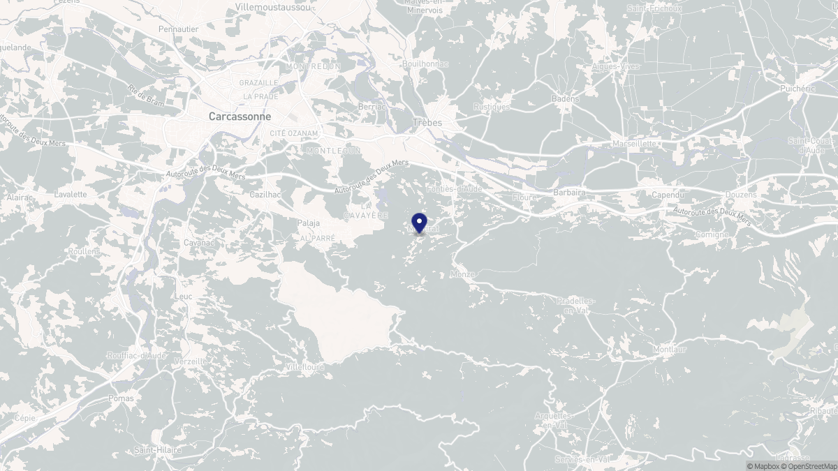 Aperçu cartographique de Montirat, centré sur la commune