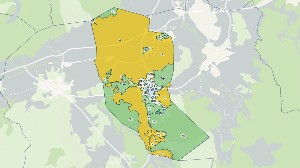 Aperçu cartographique de Montséret, centré sur la commune