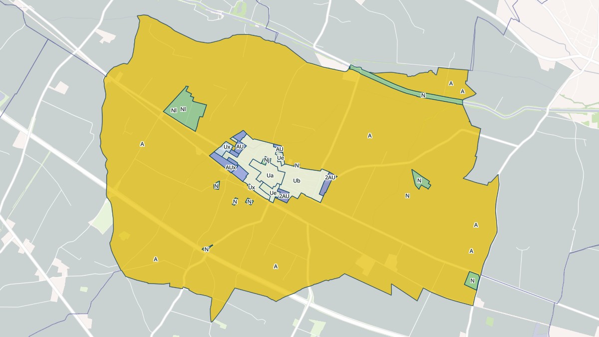 Aperçu cartographique de Pexiora, centré sur la commune