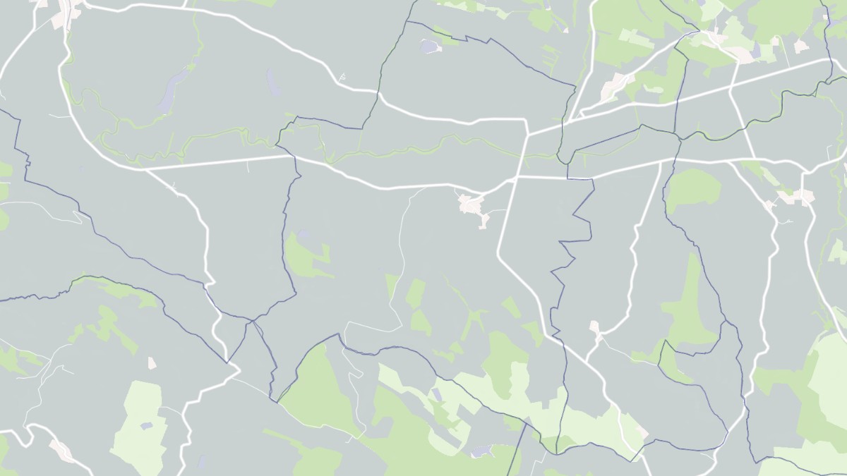 Aperçu cartographique de Plaigne, centré sur la commune