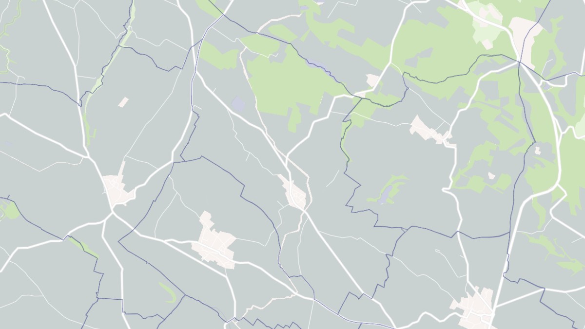 Aperçu cartographique de Puginier, centré sur la commune