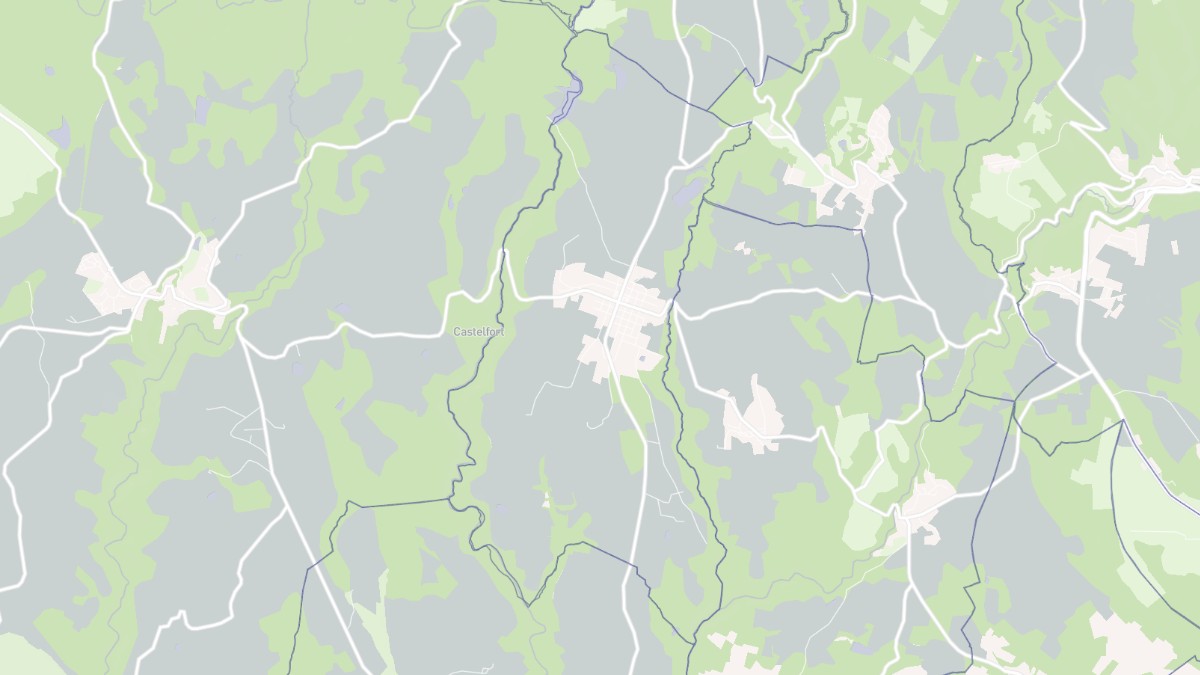 Aperçu cartographique de Saint-Denis, centré sur la commune